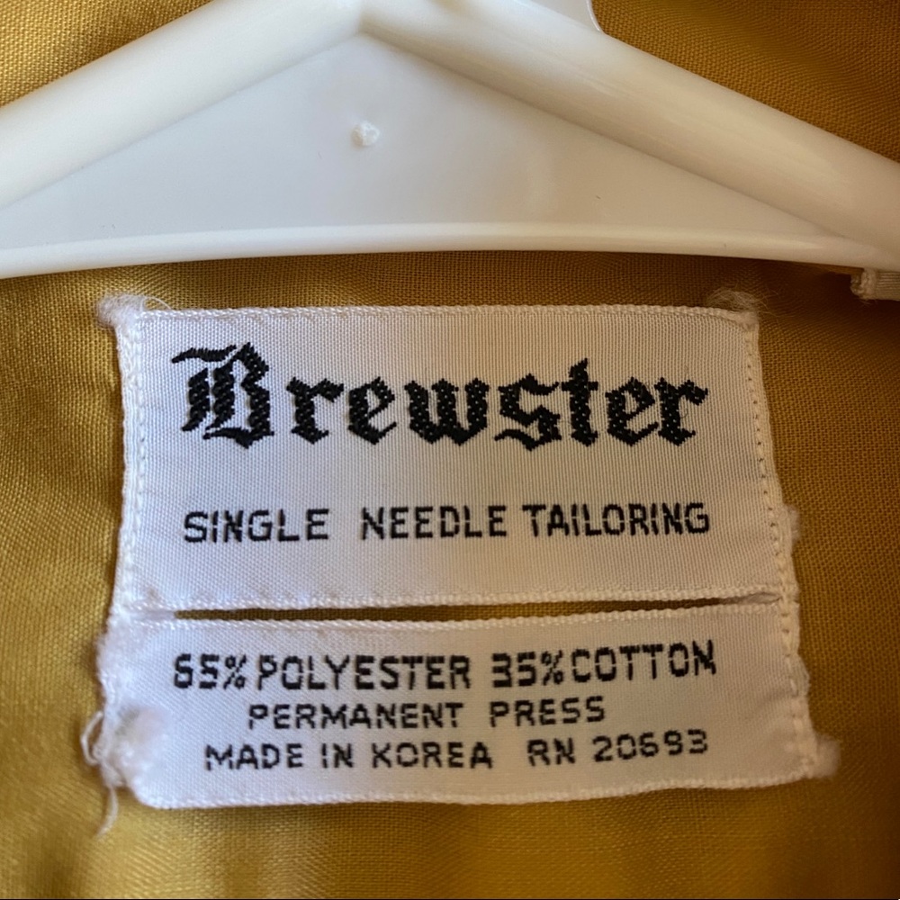 Vintage single stitch button up